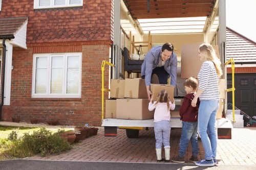 Storage facility used by removal services in Chingford