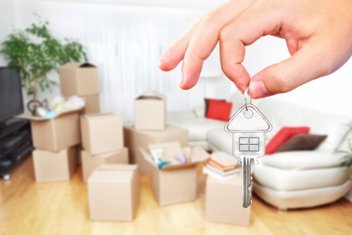 Edmonton residential moving services in action