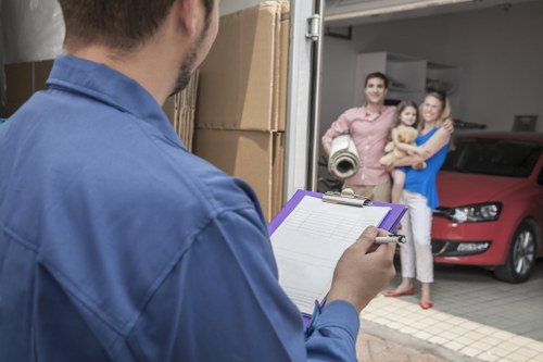 Local removals company team in Canonbury