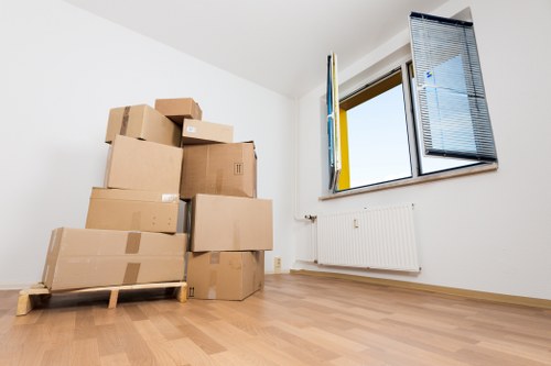 Professional removalists preparing for a move in Aperfield