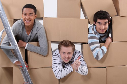White City removal team preparing for a move