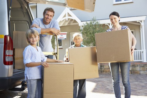 Eco-friendly packing materials used by removal services