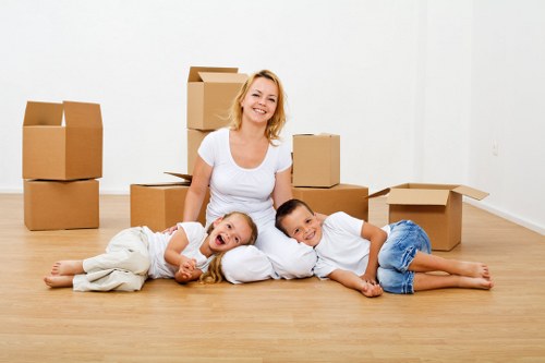 Secure transportation of belongings in White City