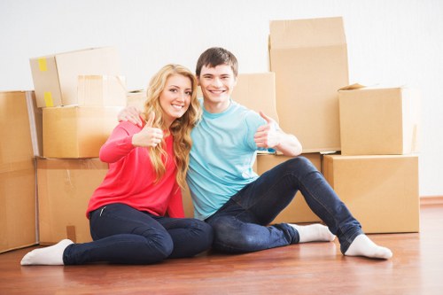 Woodlands local removalists in action