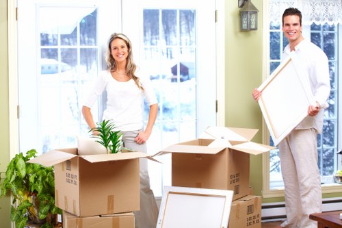 Map highlighting nearby areas around Waterloo for removal services