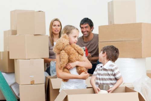 Experienced movers ensuring safe relocation in Finchley